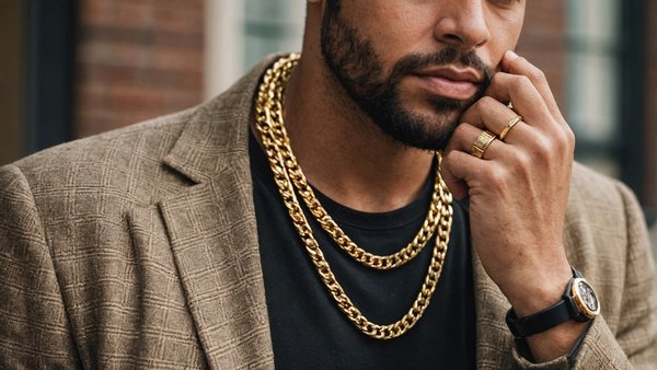 Le guide ultime des chaînes homme plaqué or personnalisées